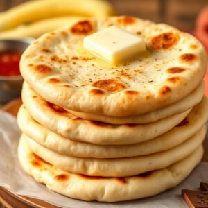 Soft butter naan